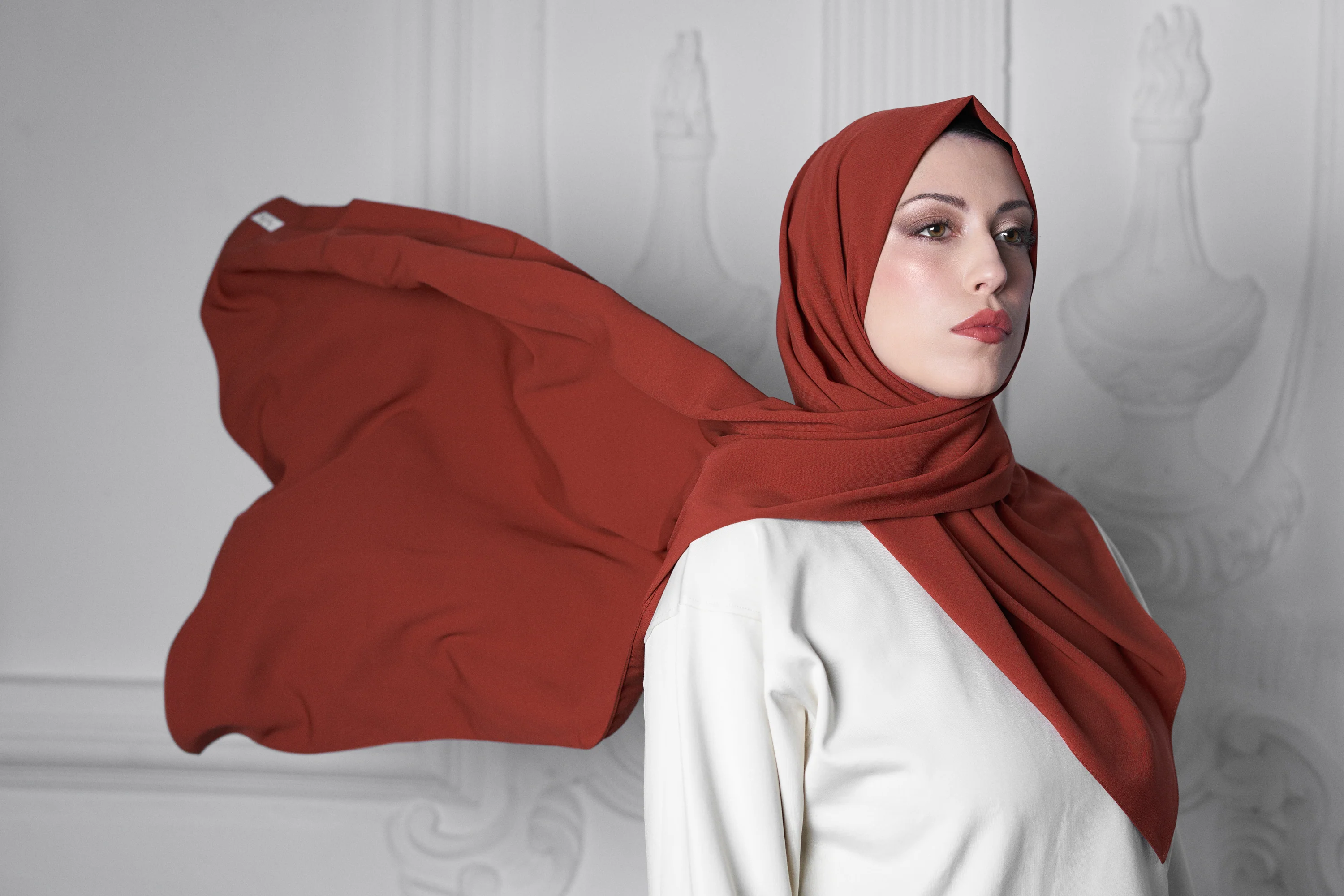 Hijab Teja Georgette